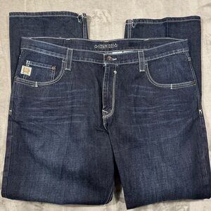 Cinch Jeans Mens 42x32 Blue Carter 2.2 Straight Leg Western Cowboy Rodeo